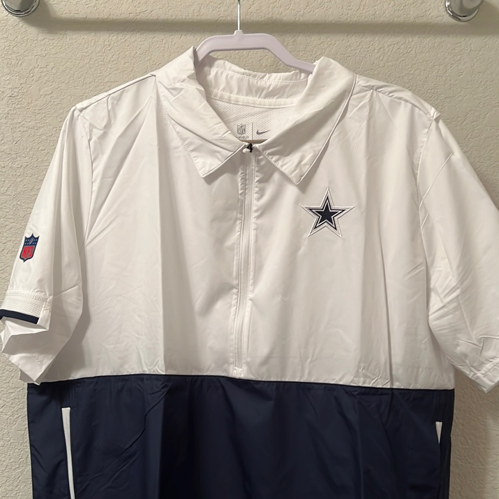 Dallas Cowboys Men's Lightweight Coaches Jacket. XL NWOT